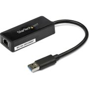 StarTech.com USB 3.0 naar gigabit Ethernet-adapter NIC met USB-poort zwart