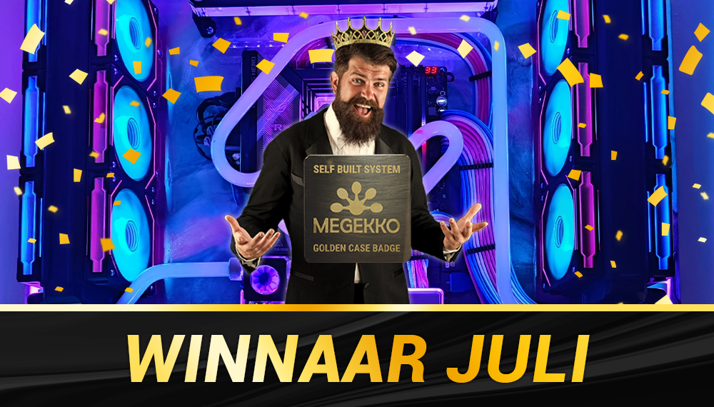 Golden Case Badge Winnaar Juli