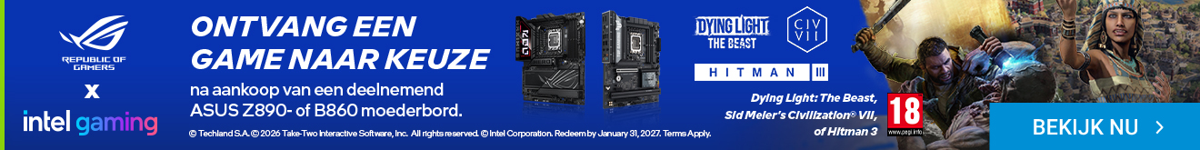 ASUS Intel Moederborden Gamebundel