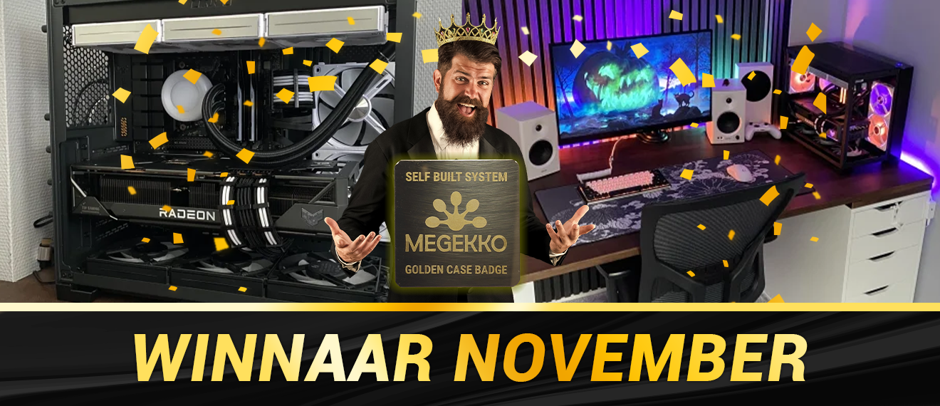 Golden Case Badge Winnaar November